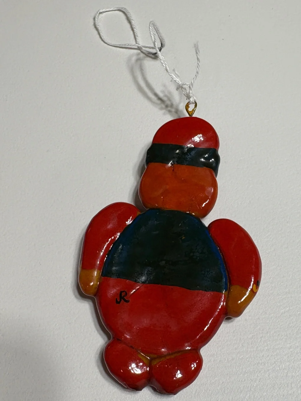Vintage Russian Folk Art Doll Ornament